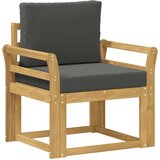  2 Komad Set vanjskih sofa Poliester Bijela i Antracit | shoptok.hr