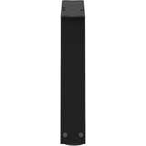 vidaXL Noge jedilne mize V-oblike 2 kosa črne 40x(30-31,3) cm jeklo | Shoptok.si