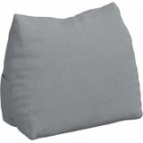  Jastuk za leđa Svijetlo siva 45 x 20 x 35 cm tkanina | shoptok.hr