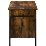  Kutija za spremanje Dimljeni hrast 80 x 40 x 49 5 cm - Dimljeni hrast 40 5 x 40 x 49 5 cm | shoptok.hr