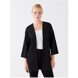 LC Waikiki Women's Shawl Collar Straight Long Sleeve Cardigan