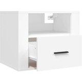  Zidni noćni ormarići 2 kom bijeli 50 x 36 x 40 cm | shoptok.hr