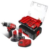Milwaukee akumulatorska bušilica 12V 4Ah M12 FPD-402XA + gratis pribor 50 delova | ePonuda.com