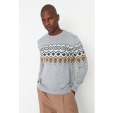 Trendyol Muški džemper Patterned | shoptok.hr