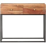 vidaXL Konzolni stol 90 x 35 x 75 cm od grubog bagremovog drva | shoptok.hr