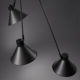 Kave Home črna stropna svetilka 80x80 cm dione – | Shoptok.si