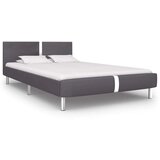  Posteljni okvir sivo umetno usnje 140x200 cm | Shoptok.si