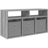  Nizak ormarić s ladicama Siva Sonoma 72 x 22,5 x 38 cm | Eponuda.ba