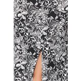 Trendyol Black Patterned Midi Length Woven Skirt | Shoptok.si