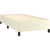  Okvir za krevet krem 90x200 cm od umjetne kože | shoptok.hr