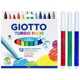 Flomaster šolski giotto 1/12 turbo maxi debeli VSE ZA ŠOLO | Shoptok.si