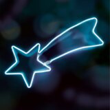 Home dekorativna rasvjeta, LED neonska figura, zvijezda padalica - NEON 1, Plava | Eponuda.ba