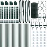  Ograda s postovima Zelena 0,6 x 50 m Čelik i PVC | shoptok.hr
