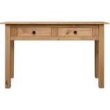Maison Chic konzolna miza - miza ob steni 110x40x72 cm trdna borovina Panama Range, (21785752) Cene