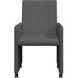 Blagovačke stolice s kotačima 2 pcs Tamno siva 57 x 66 x 94 cm | Eponuda.com