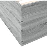  Okvir za krevet boja hrasta 100x200 cm od konstruiranog drva Slike