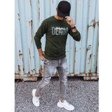 DStreet Men's khaki sweatshirt BX5358 | Shoptok.si