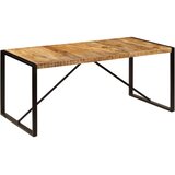  Blagovaonski Stol Masivno Grubo Obrađeno Drvo Manga 180 cm | Eponuda.com