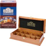 Ahmad Tea Čaj Indulgent selection decaffeinated, 4x5 kesica i drvena kutija za kesice sa poklopcem Cene