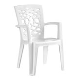 Idea group stolica visoki naslon venere 46X58X90cm bela