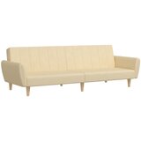 Maison Chic kavč - Sofa - Kanape dvosed z ležiščem krem blago, (21726792) Cene