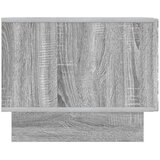  Klubska miza Siva Sonoma 49 x 50 x 40 cm Inženirski les, (5000295517) | Shoptok.si