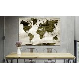  Slika - World Map: Green Planet 60x40 | shoptok.hr