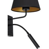  Zidna lampa ARDEN 1xE27/60W/230V + 1xG9/8W crna/zlatna | Eponuda.com