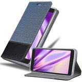 Cadorabo Ohišje, združljiv z Wiko v temno modri črni barvi - zaščitni pokrov z magnetnim zapiranjem, stoječo funkcijo in režo za kartico, (20569055) | Shoptok.si