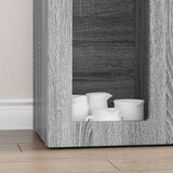  Strani šal Siva Sonoma 59 x 35 x 100,5 cm Konstruiran les, (5000108217) | Shoptok.si