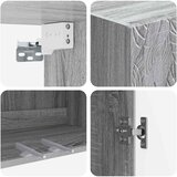  Set ormara 2 pcs Siva Sonoma Konstruirano drvo | shoptok.hr