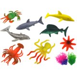 Set of Sea Animal Figurines 8 Pieces Aquatic Plants | Shoptok.si