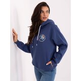 Sublevel Sweatshirt-D10600BK02784A-dark blue | Shoptok.si
