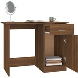 vidaXL Radni stol boja smeđeg hrasta 100x50x76 cm konstruirano drvo | shoptok.hr
