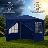 Lean Toys Vrtni paviljon, komercialni šotor s 4 stranskimi stenami, modra, 3x3 m | Shoptok.si