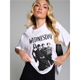 Sinsay ženska majica kratkih rukava Wednesday 8613J-00X | shoptok.hr