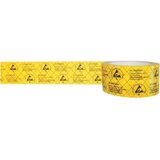BJZ ESD ljepljiva traka C-195 005-PP, natisnjen, (DxŠ) 50 m x 50 mm, žute boje Cijene