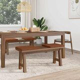  Jastučić za klupu 4 kom. Umjetna koža Smeđa Dubina 35 cm | shoptok.hr