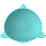 Melii Silicone Suction Bowl silikonska posoda s priseskom Shark 2x300 ml | Shoptok.si