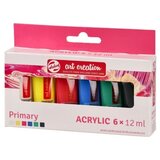 Royal Talens Art Creation acrylic, akrilna boja, set 6K, primary set, 6 x 12ml | Eponuda.com