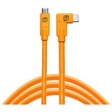 Tethertools TetherPro USB-C to USB-C Right Angle orange | shoptok.hr