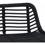 Barska stolica 2 pcs Crna 44 x 45 x 76 cm Ratan i Čelik | shoptok.hr