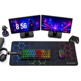 Wozinsky WPD-B800 gaming podloga 800x300mm vodootporna s uzorkom crna Slike