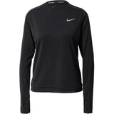 Nike Funkcionalna majica svetlo siva / črna Cene