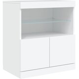  Komoda s LED svjetlima bijela 60x37x67 cm | shoptok.hr