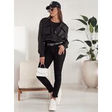 DStreet Spodnie damskie BLACKIN rurki czarne | ePonuda.com