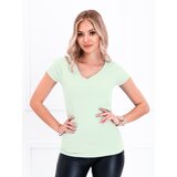 Edoti Women's plain t-shirt SL