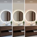 REA Bath Stensko ogledalo LED 80cm Fabio | Shoptok.si