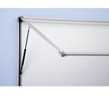 SMIT VISUAL Vitrina RECTO XL, zunanja višina 1010 mm, za 18 x DIN A4 | Shoptok.si