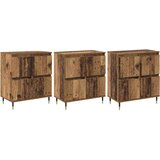  Komode 3 pcs Staro drvo 180 x 35 x 70 cm Konstruirano drvo | shoptok.hr